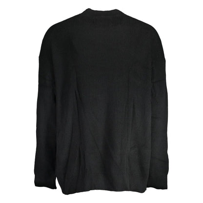 Calvin Klein Black Cotton Men Sweater