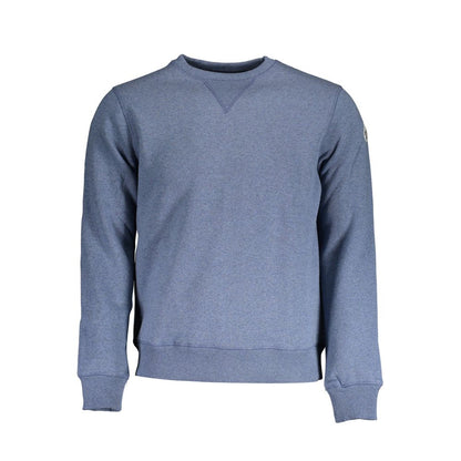 North Sails Blue Cotton Men Sweater