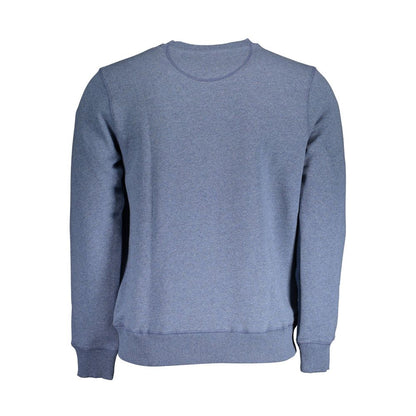 North Sails Blue Cotton Men Sweater