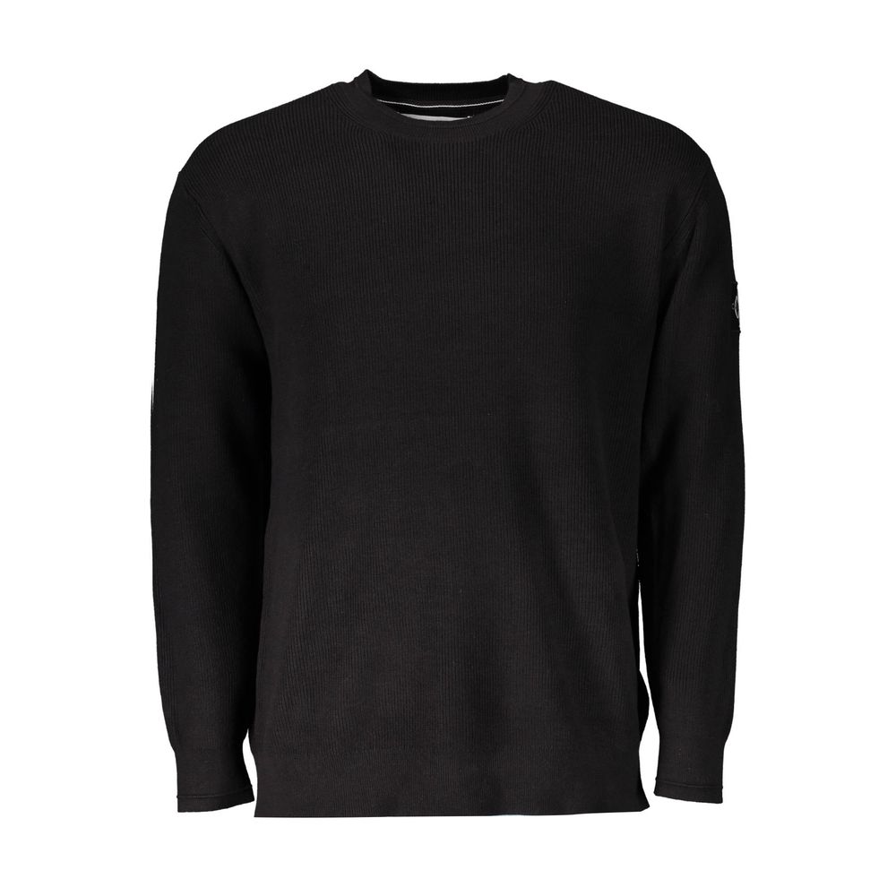 Calvin Klein Black Cotton Men Sweater