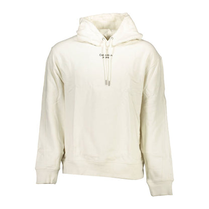 Calvin Klein White Cotton Men Sweater