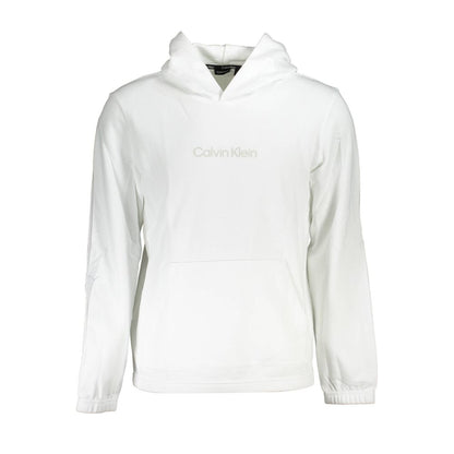 Calvin Klein Weißer Baumwollpullover für Herren