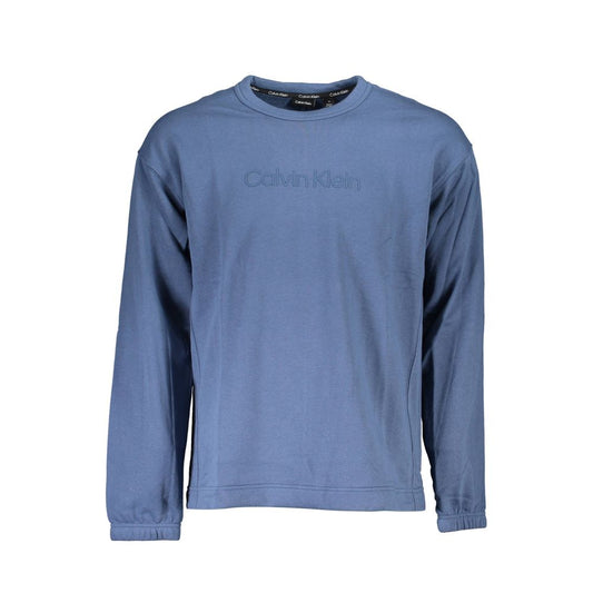 Calvin Klein Blauer Baumwollpullover für Herren