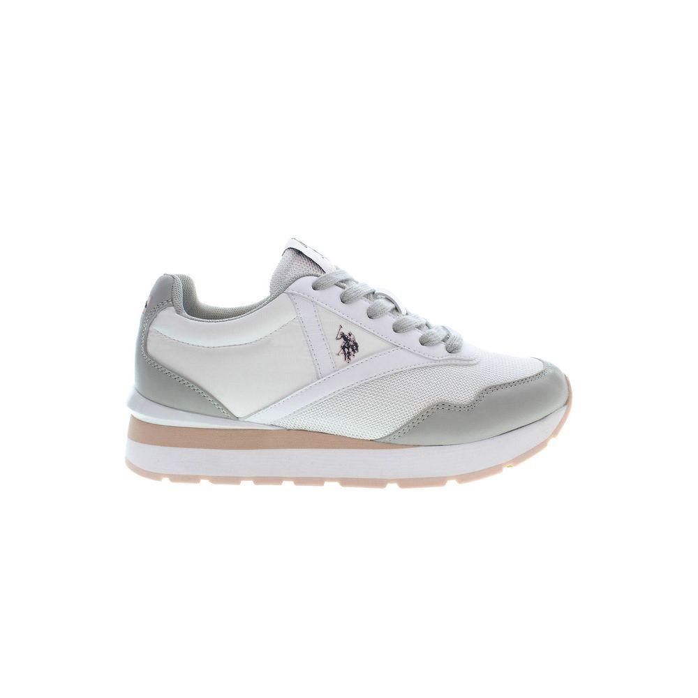 US POLO ASSN. Weiße Polyester Damen Sneaker