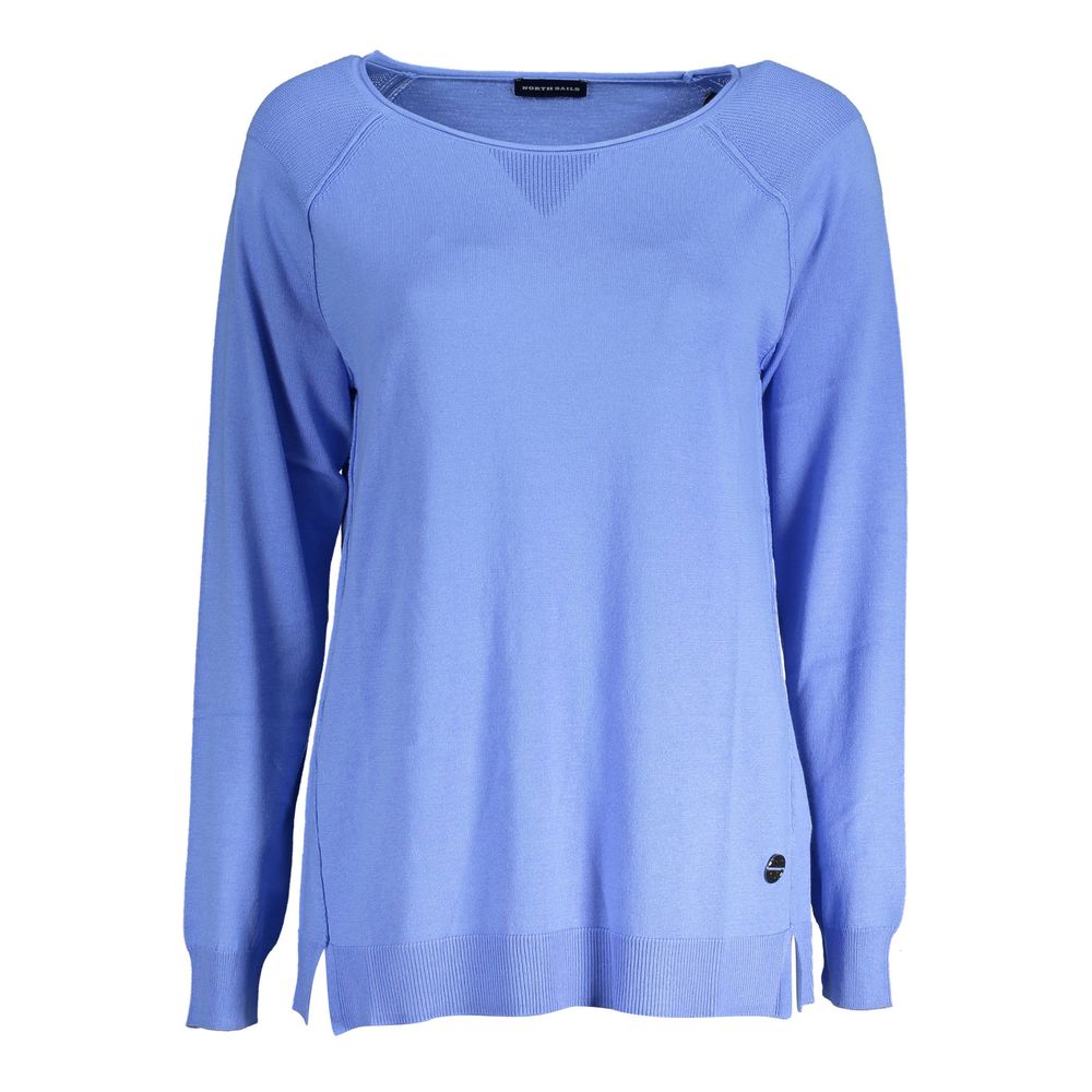 North Sails Light Blue Viscose Women Sweater