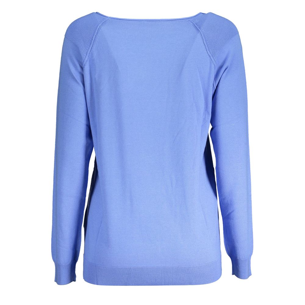 North Sails Light Blue Viscose Women Sweater