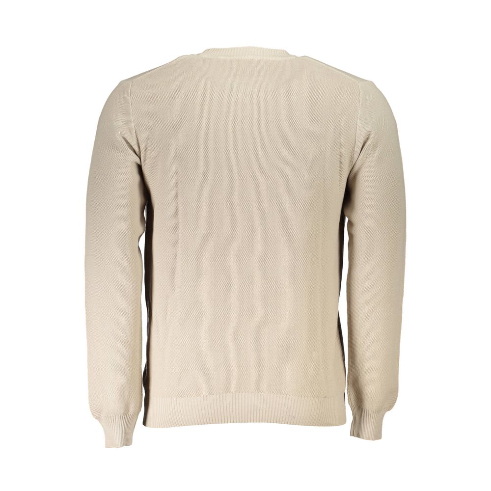 North Sails Beige Cotton Men Sweater