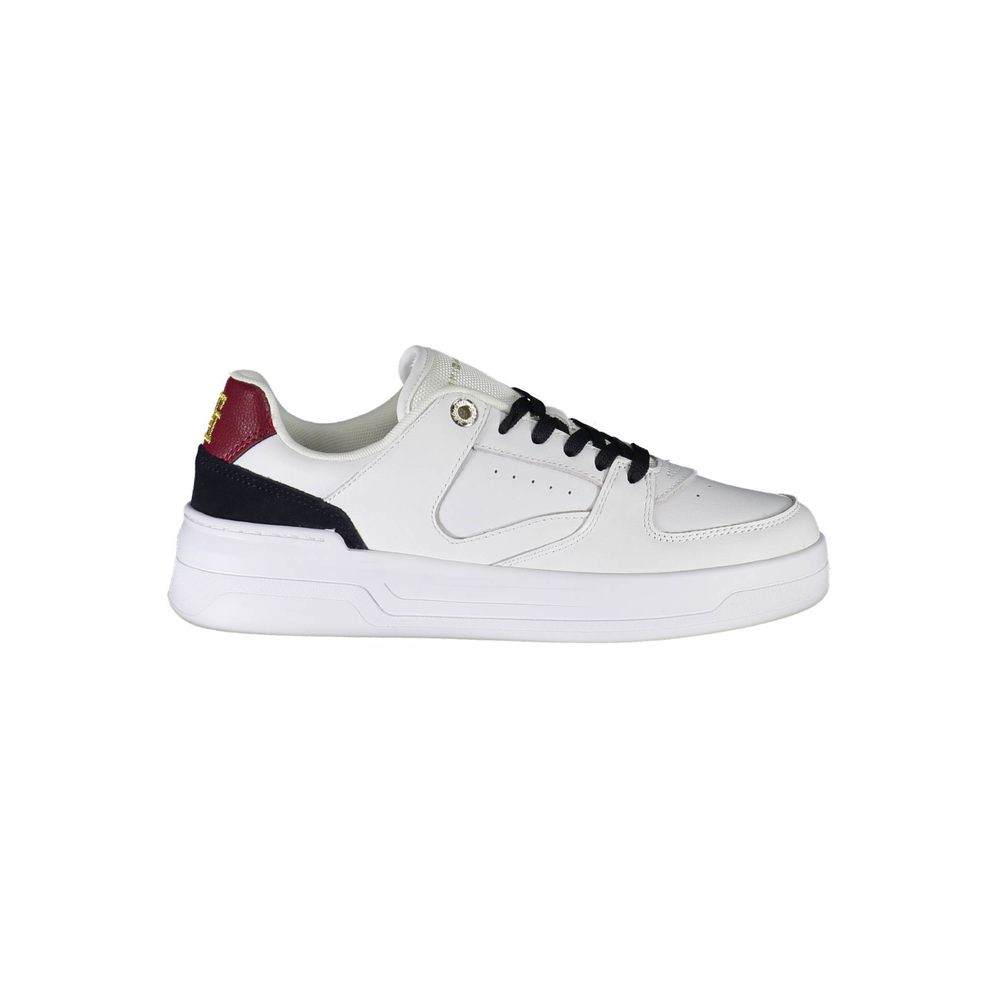 Tommy Hilfiger White Leather Women Sneaker