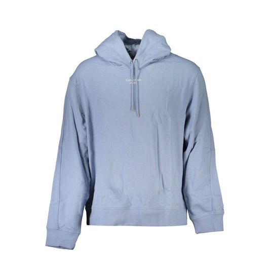 Calvin Klein Light Blue Cotton Men Sweater