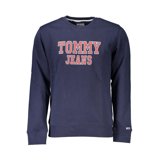 Tommy Hilfiger – Blauer Baumwollpullover für Herren