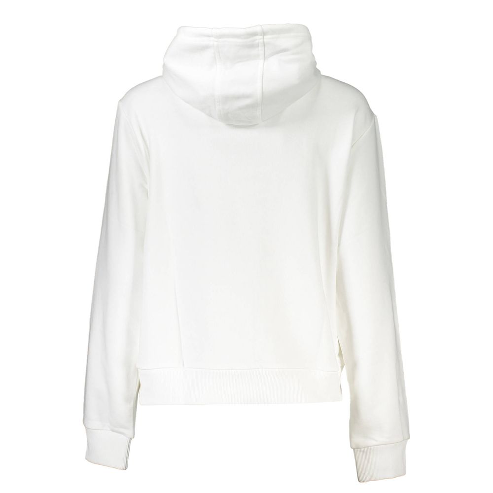 Cavalli Class Weißer Baumwollpullover für Damen