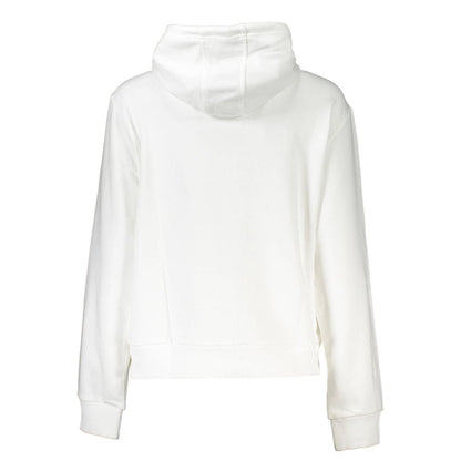 Cavalli Class Weißer Baumwollpullover für Damen