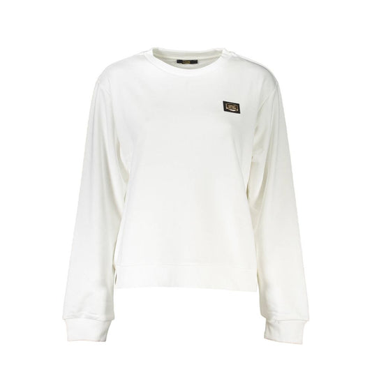 Cavalli Class White Cotton Women Sweater