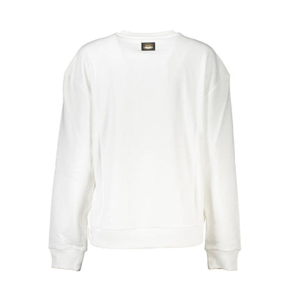 Cavalli Class White Cotton Women Sweater