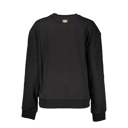 Cavalli Class Black Cotton Women Sweater