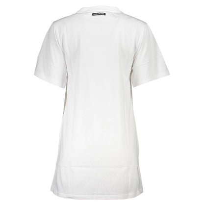 Cavalli Class White Cotton Women Dress