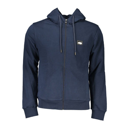 Cavalli Class Blue Cotton Men Sweater