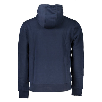 Cavalli Class Blue Cotton Men Sweater