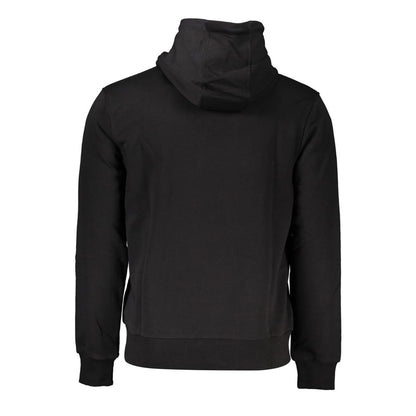 Cavalli Class Black Cotton Men Sweater