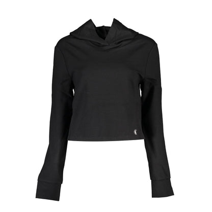 Calvin Klein – Schwarzer Viskosepullover für Damen