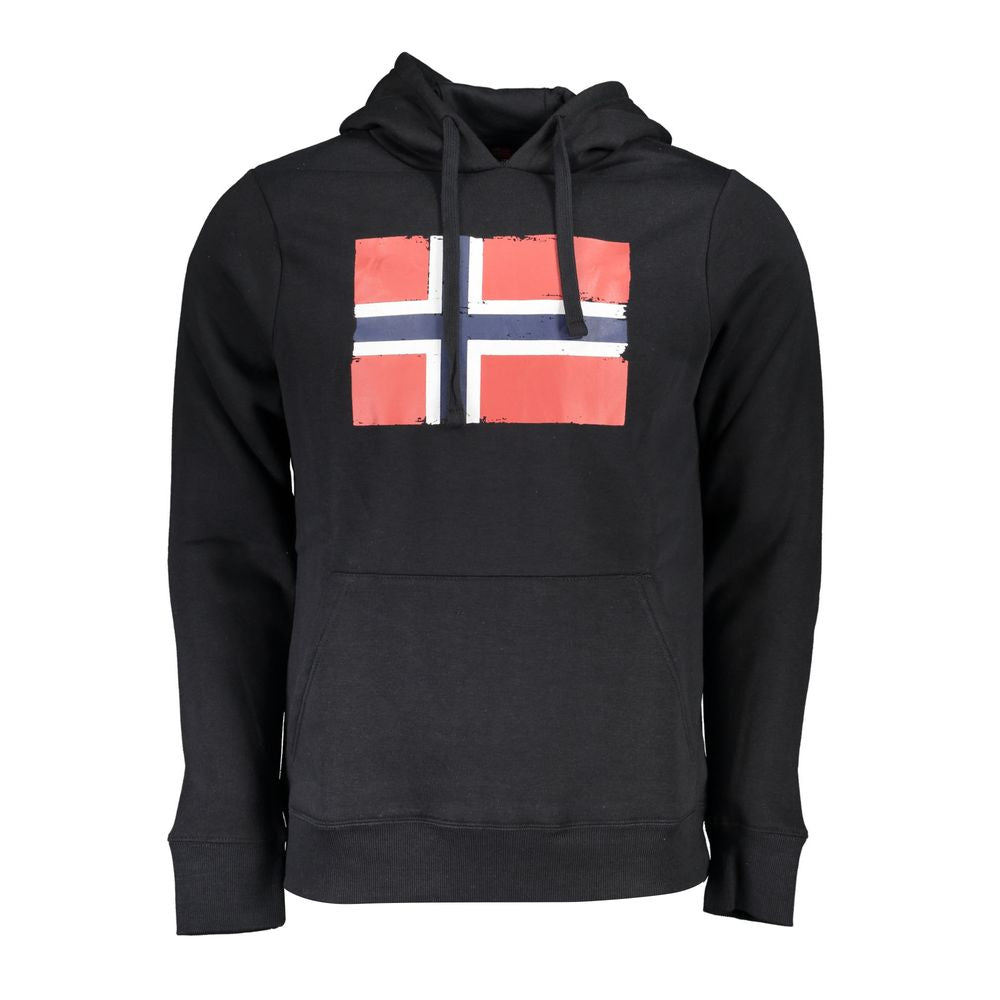 Norwegen 1963 Schwarzer Baumwollpullover