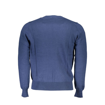 North Sails Blue Polyamide Men Sweater