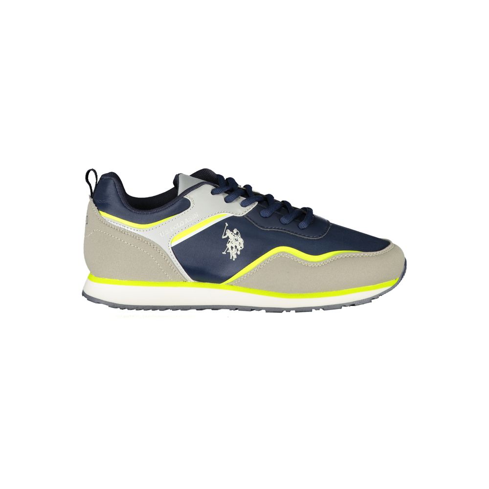 US POLO ASSN. Blauer Polyester-Sneaker