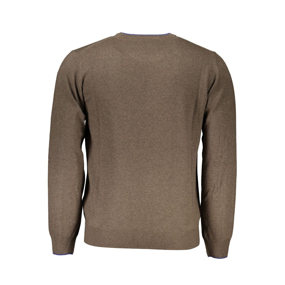 Harmont &amp; Blaine Eleganter Pullover mit Rundhalsausschnitt und Kontrastdetails