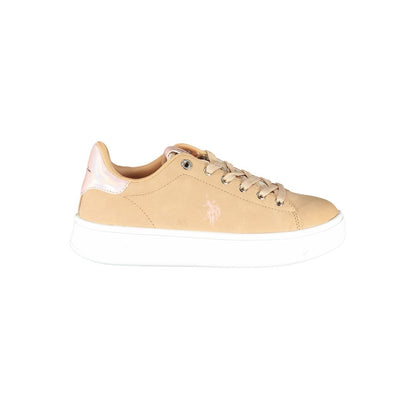 US POLO ASSN. Beige Polyester Damen Sneaker