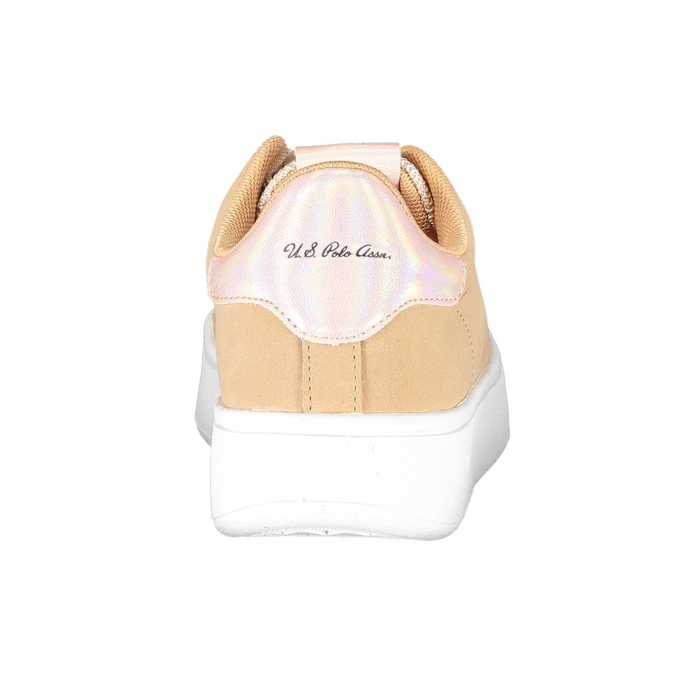 US POLO ASSN. Beige Polyester Damen Sneaker