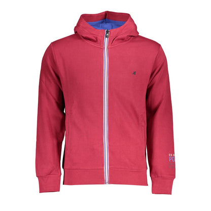 US Grand Polo Chic Fleece-Kapuzenpullover, Rosa