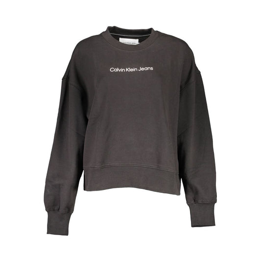 Calvin Klein Elegantes Langarm-Sweatshirt mit Rundhalsausschnitt