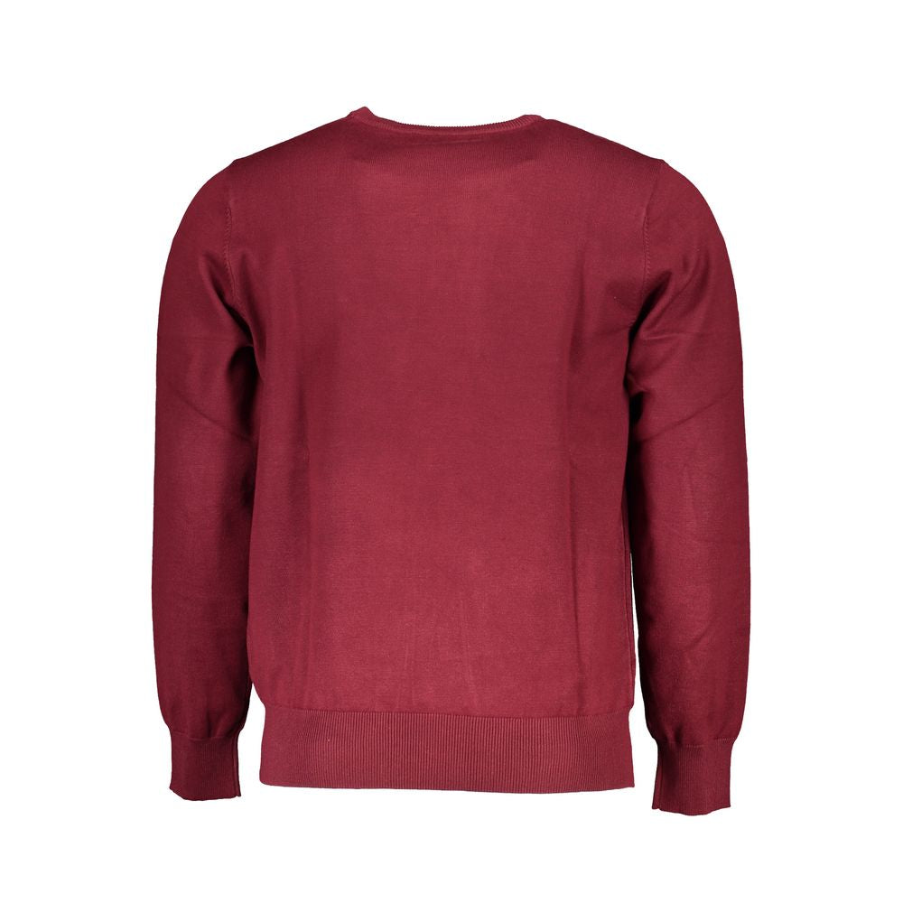 Roter Nylonpullover US Grand Polo