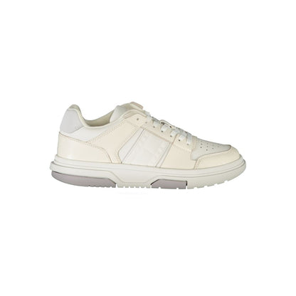 Tommy Hilfiger White Leather Womens Sneaker