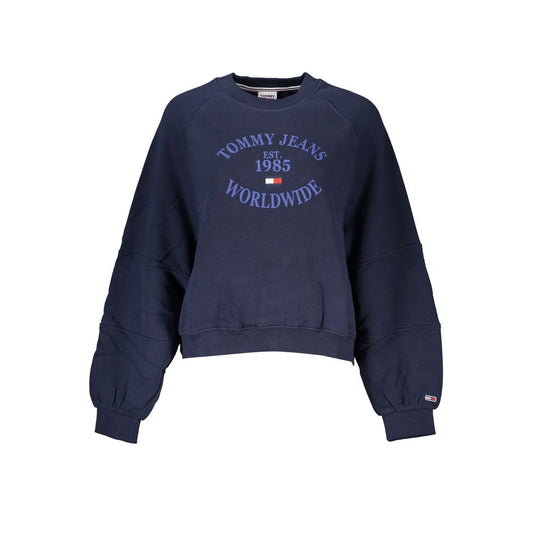 Tommy Hilfiger Blue Cotton Sweater