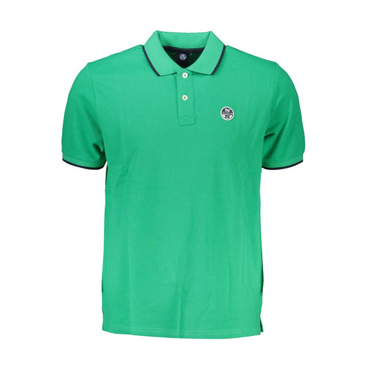 North Sails Green Cotton Polo Shirt