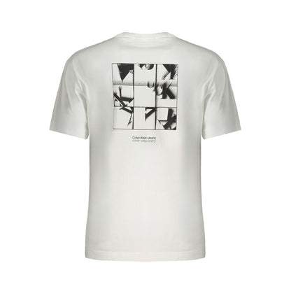 Calvin Klein White Cotton T-Shirt