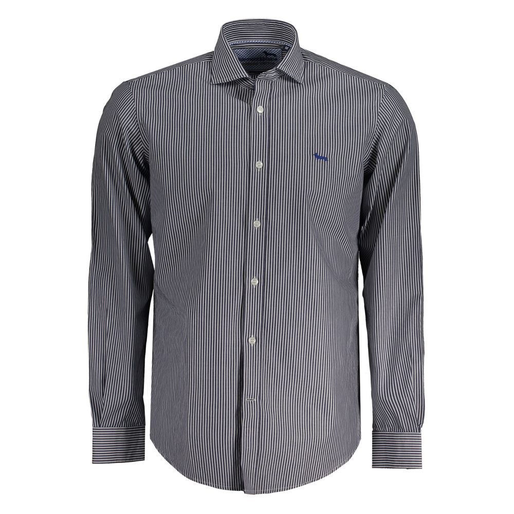 Harmont & Blaine Blue Cotton Shirt