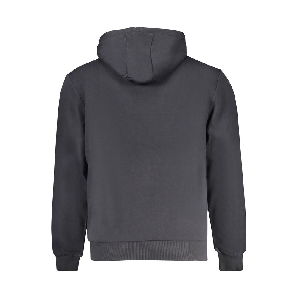 Napapijri Black Cotton Men Hoodie