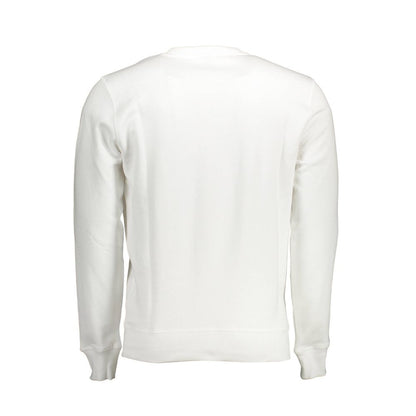 North Sails White Cotton Men Sweater