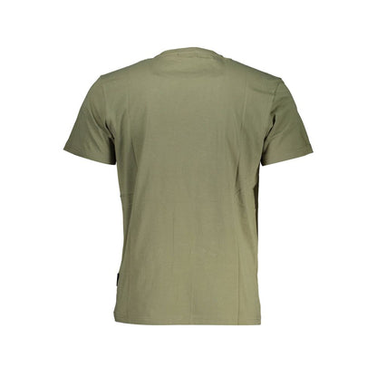 Napapijri Green Cotton Men T-Shirt