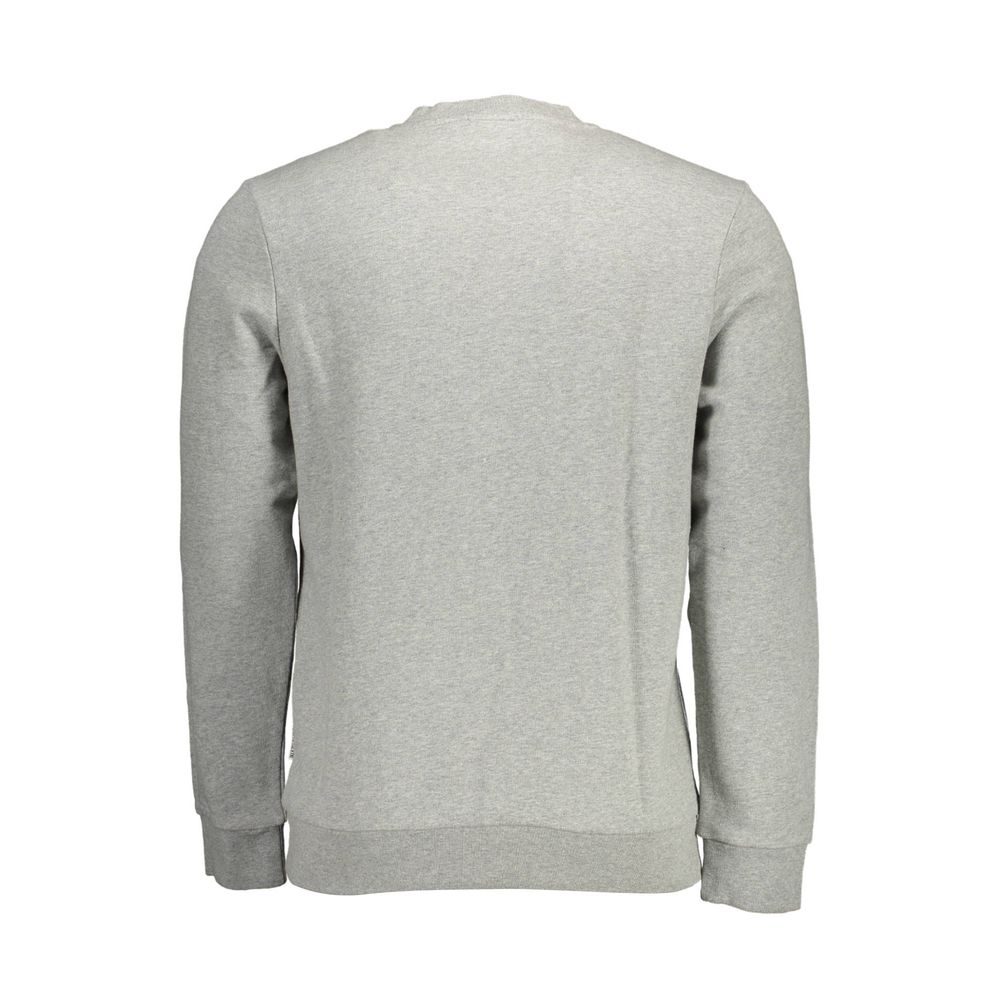 Napapijri Gray Cotton Men Sweater