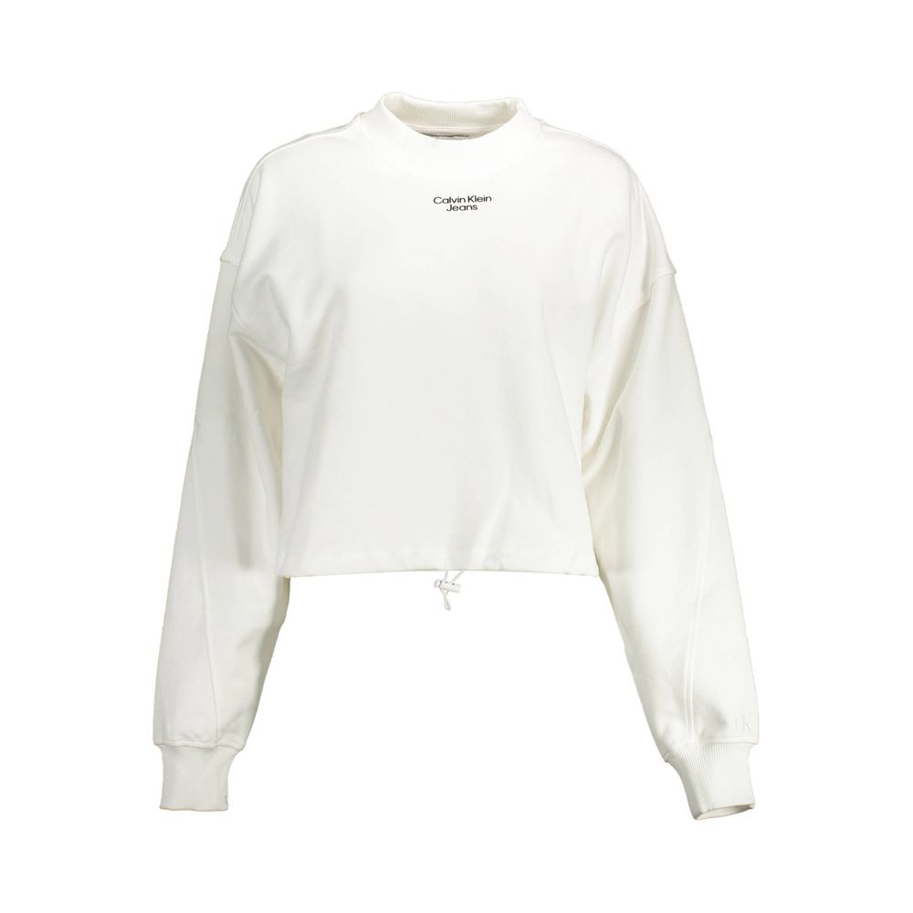 Calvin Klein White Cotton Women Sweater