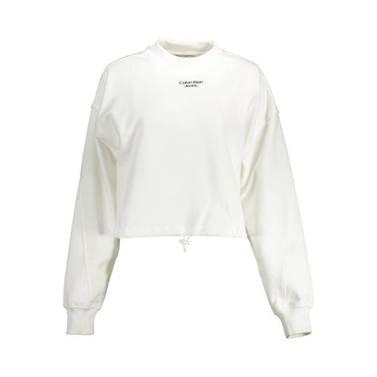 Calvin Klein White Cotton Women Sweater