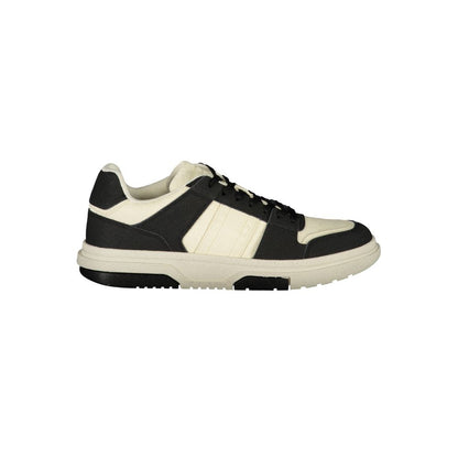 Tommy Hilfiger Black Polyester Sneaker