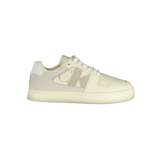 Calvin Klein White Polyethylene Men Sneaker