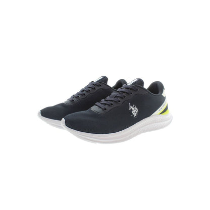 US POLO ASSN. Blauer Polyester-Sneaker für Herren