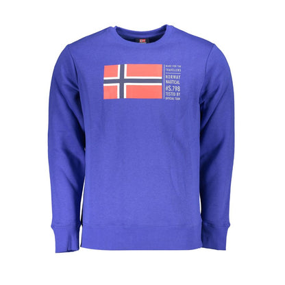 Norway 1963 Blue Cotton Sweater