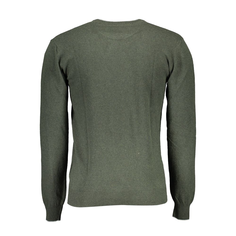 U.S. POLO ASSN. Green Wool Men Sweater