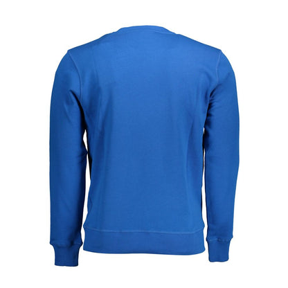 North Sails Blue Cotton Men Sweater